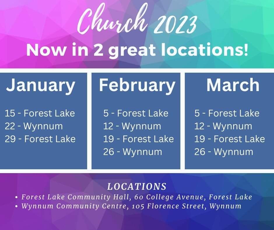 Pentecostals new locations